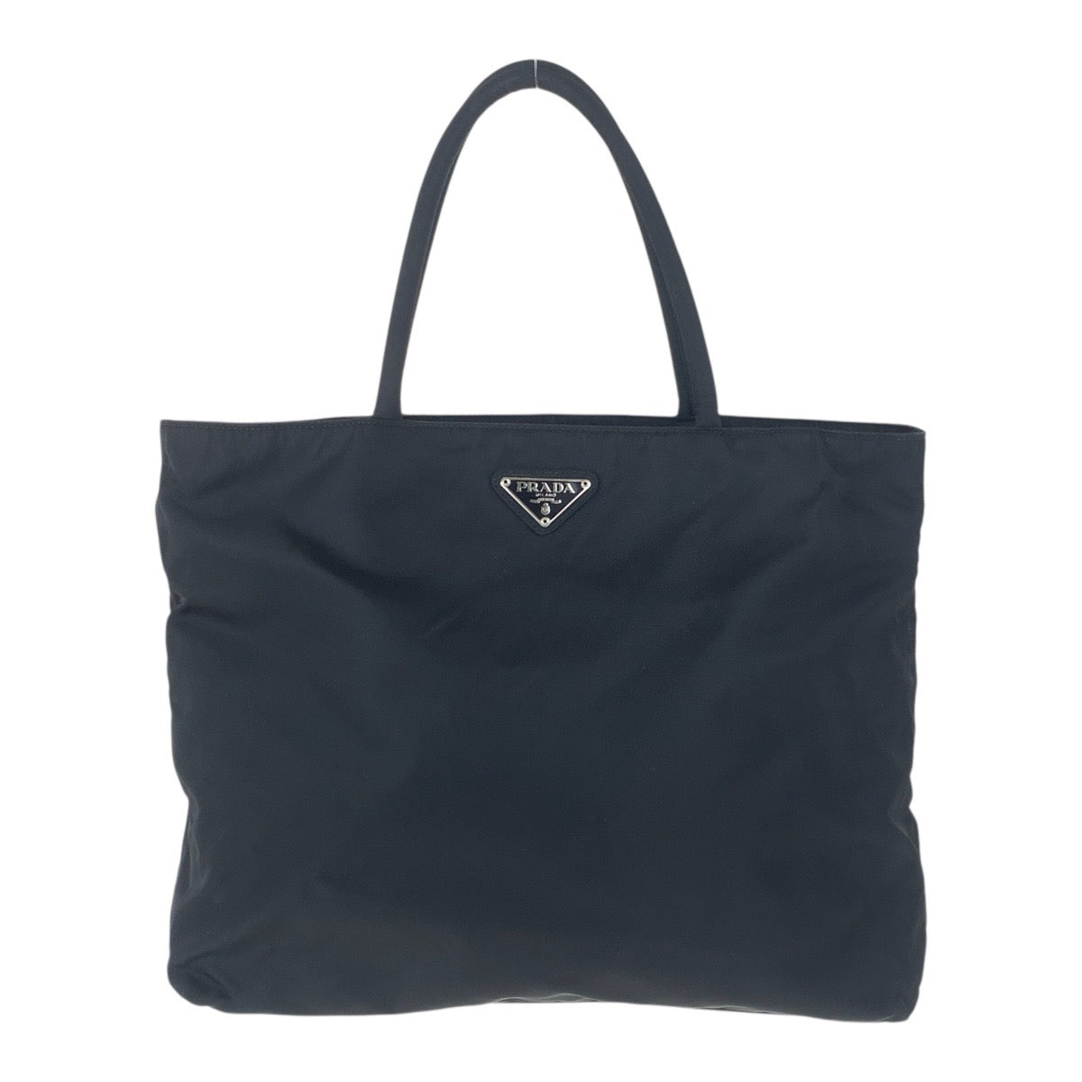 Prada Tessuto Triangle Plate 2Way Bag Logo Travel Bag