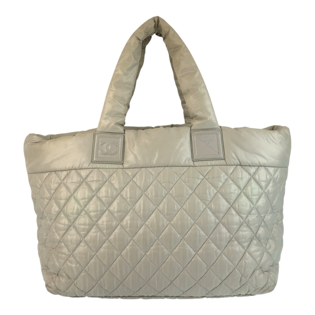 Chanel Nylon Coco Cocoon Gray Tote Bag