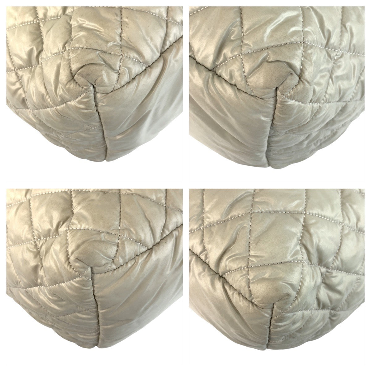 Chanel Nylon Coco Cocoon Gray Tote Bag