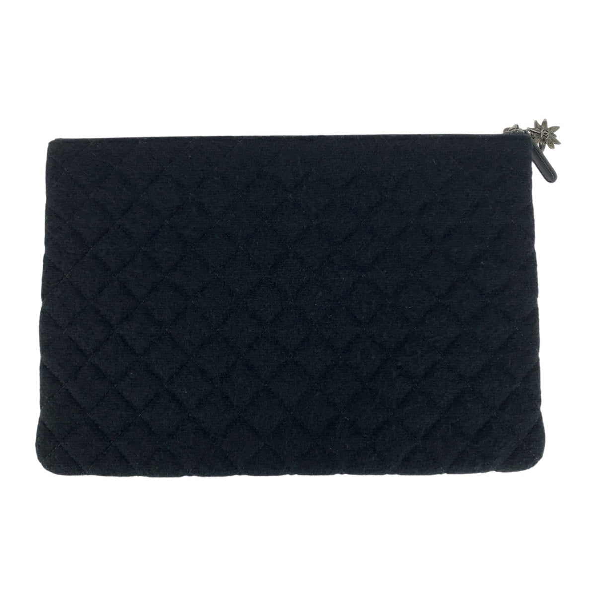 Chanel tweed COCO Mark Multicolor Clutch Bag