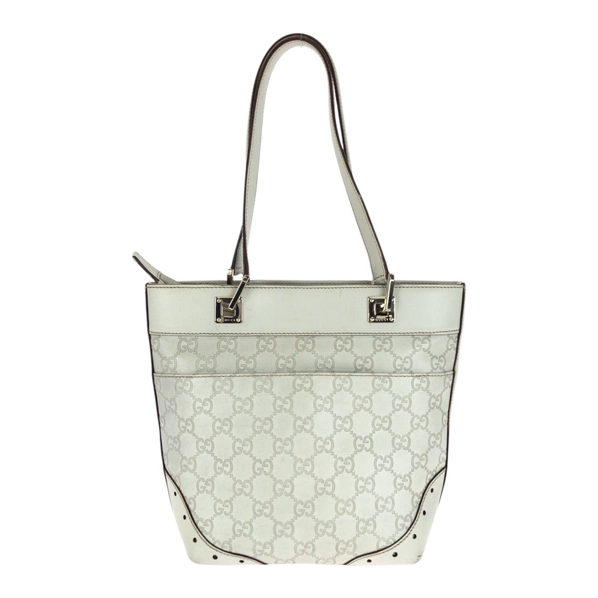 Gucci ssima 2Way Bag Leather Travel Bag 2Way Bag