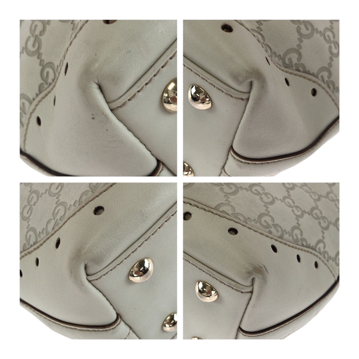 Gucci ssima 2Way Bag Leather Travel Bag 2Way Bag