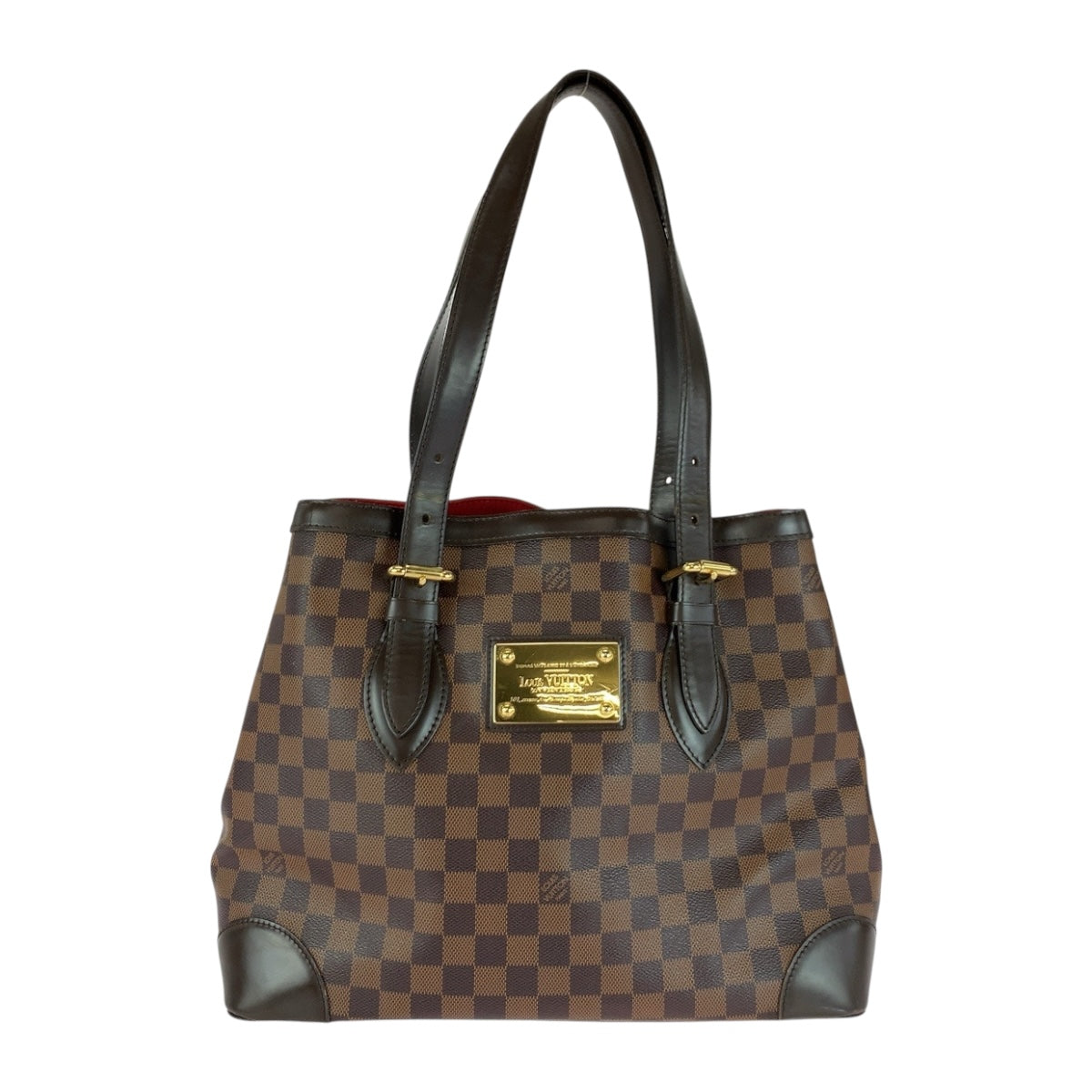 Louis Vuitton N51204 PVC Brown Gold Tote Bag 2