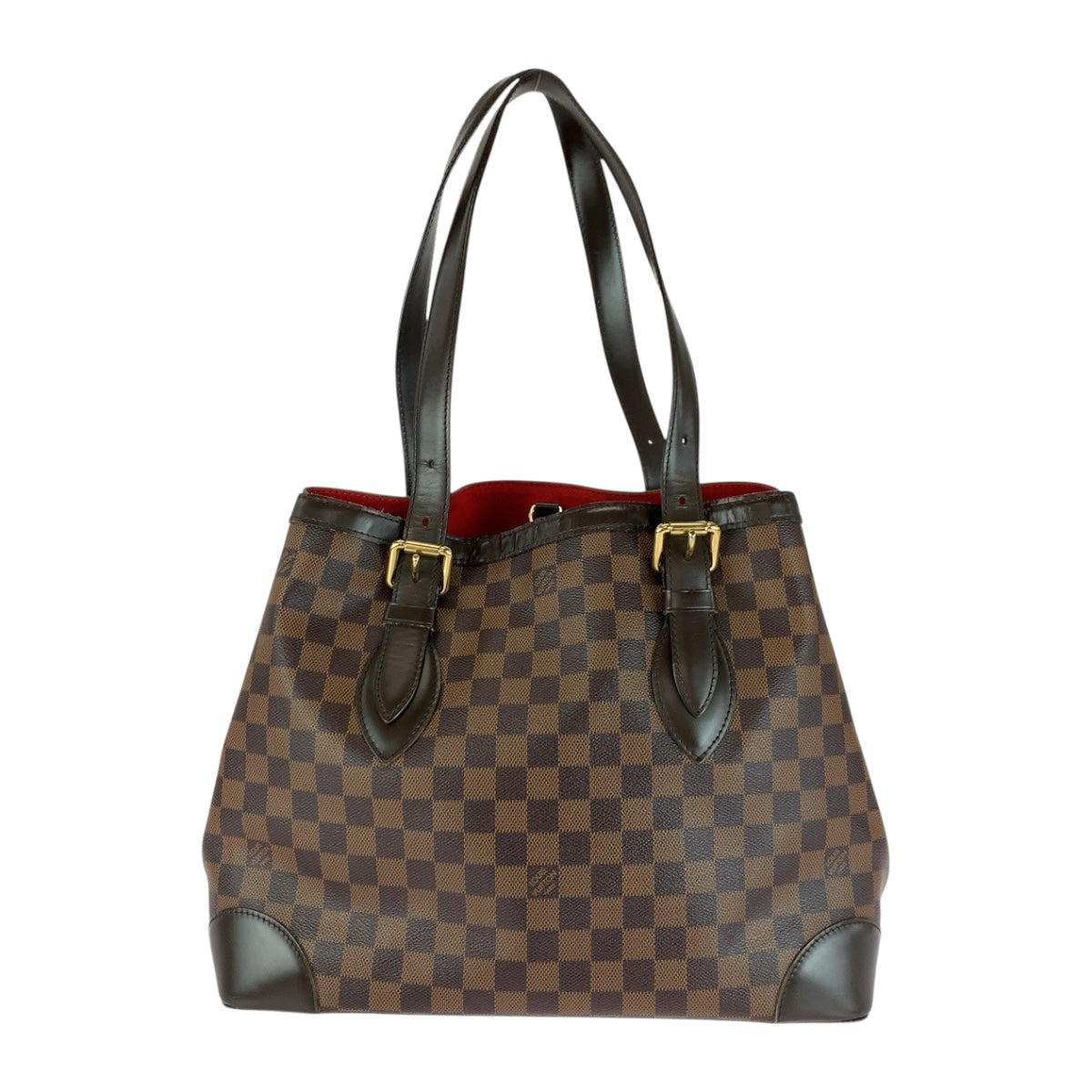 Louis Vuitton N51204 PVC Brown Gold Tote Bag 2