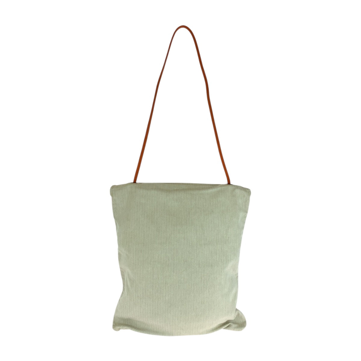 Tote Bag Orange Alain Gm Canvas White