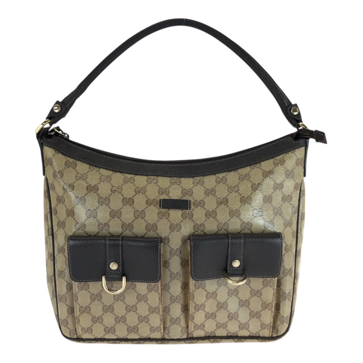Gucci Crystal Pvc 2Way Bag Travel Bag