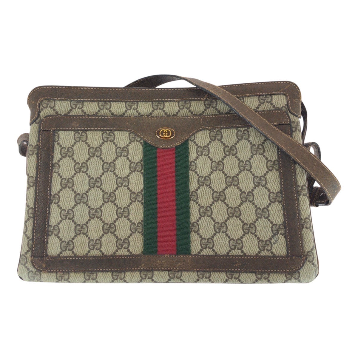 Gucci Supreme Shoulder Bag Canvas Bag 18