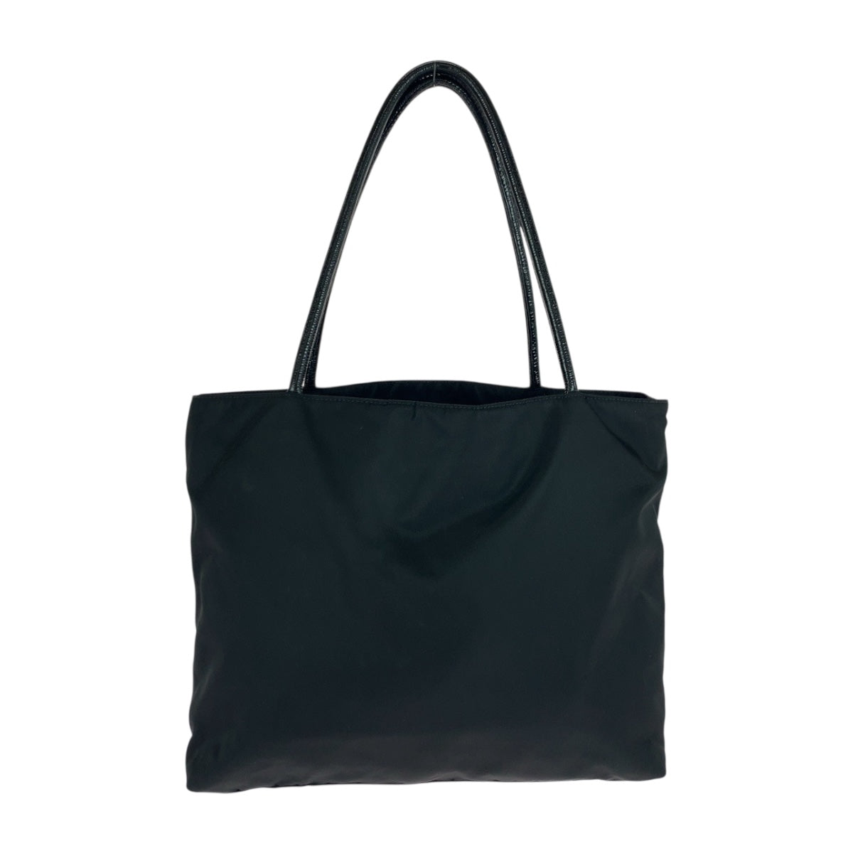 Tote Bag Test Triangle With Nylon Black With Logo
