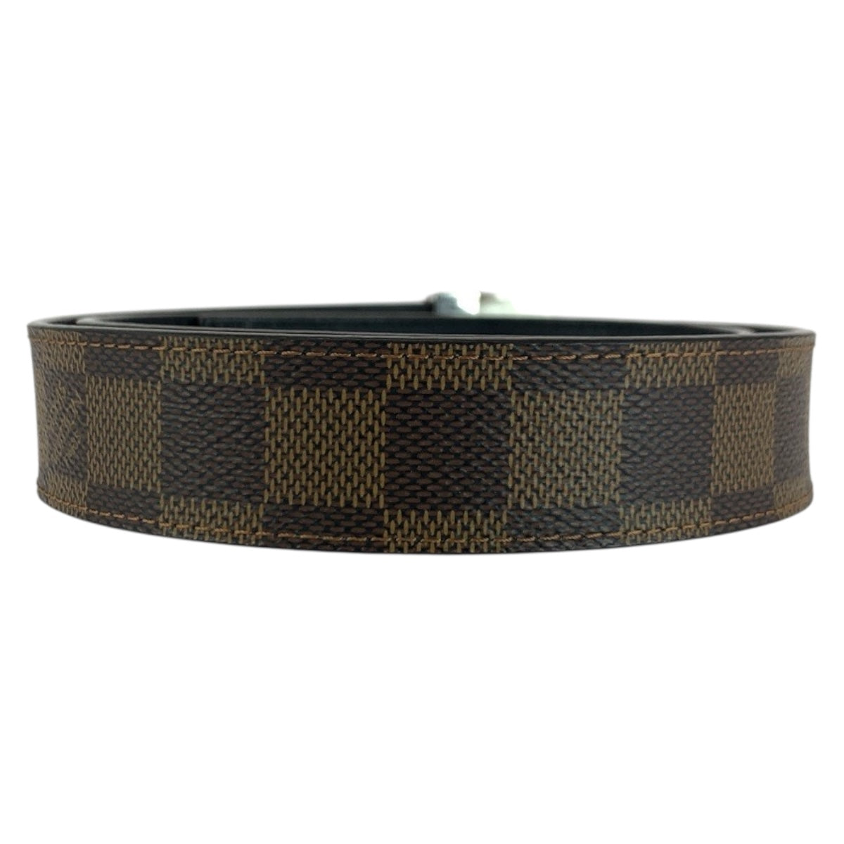 Louis Vuitton M6881W PVC Damier Sainteure Carre Brown Belt