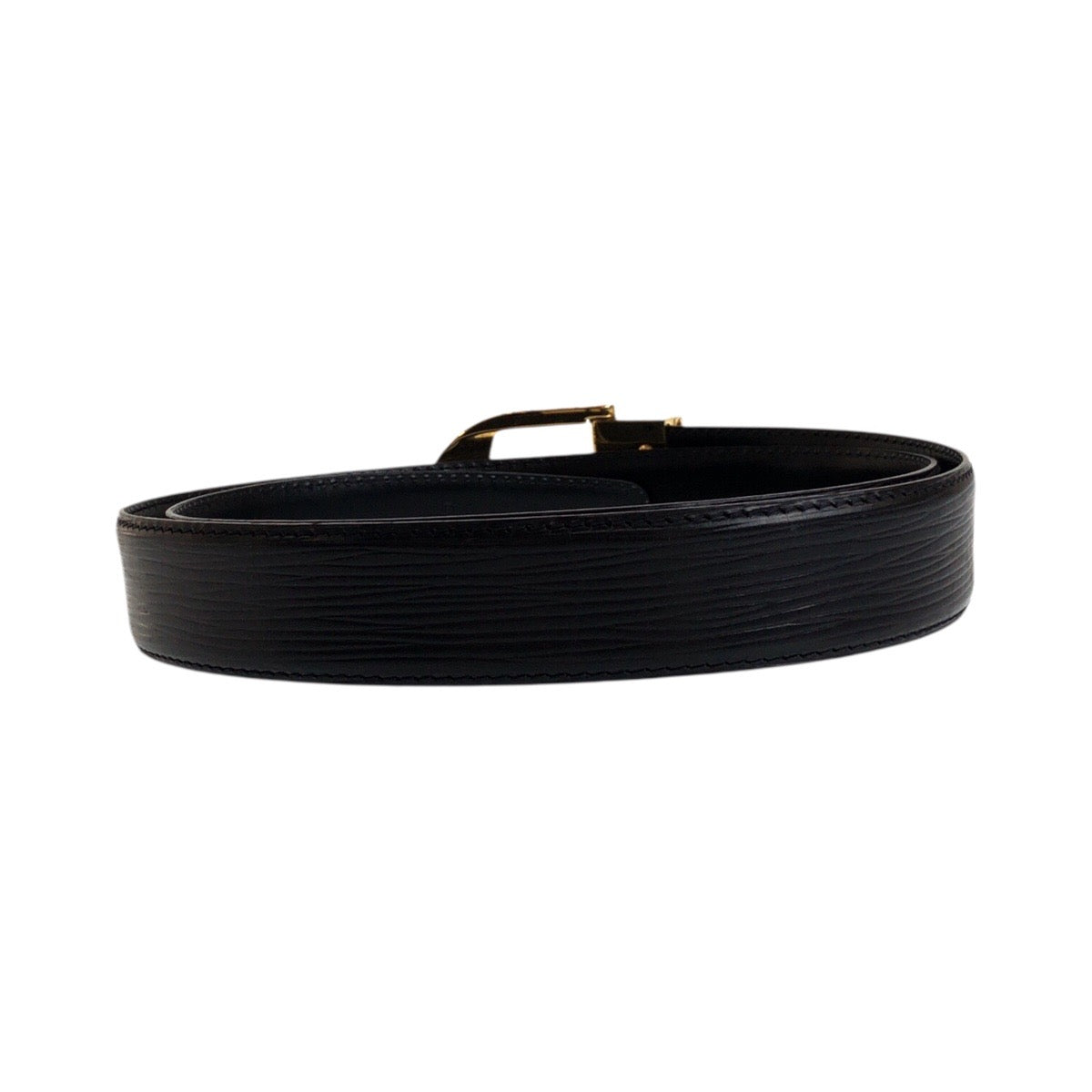 Louis Vuitton M6832 Epi Saintur 34 Leather Black Belt 2