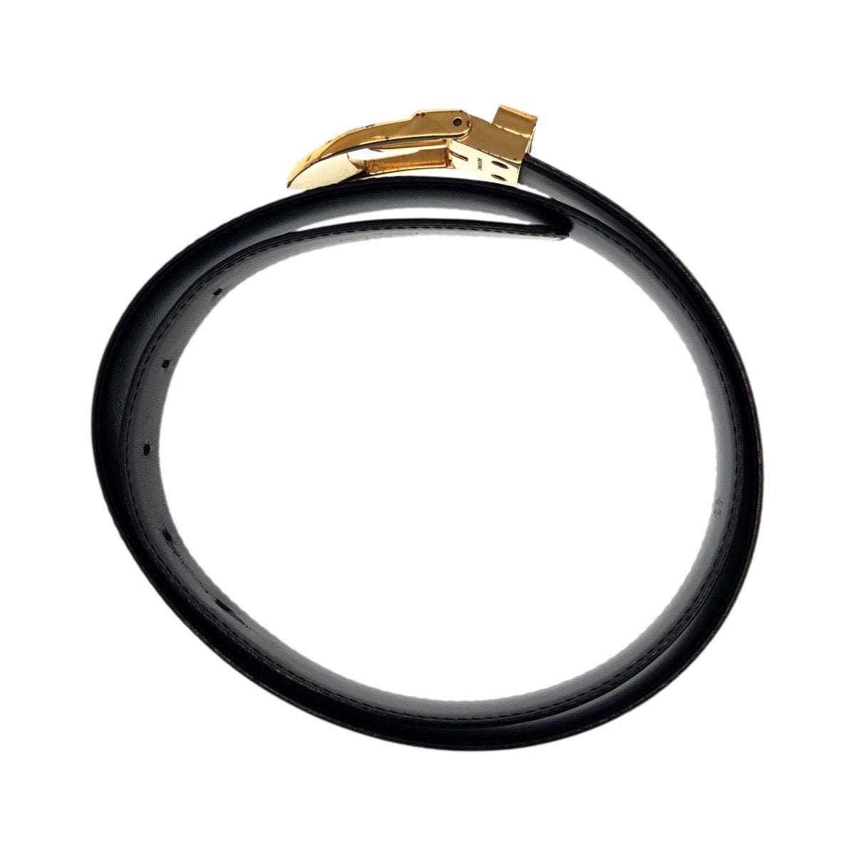Louis Vuitton M6832 Epi Saintur 34 Leather Black Belt 2