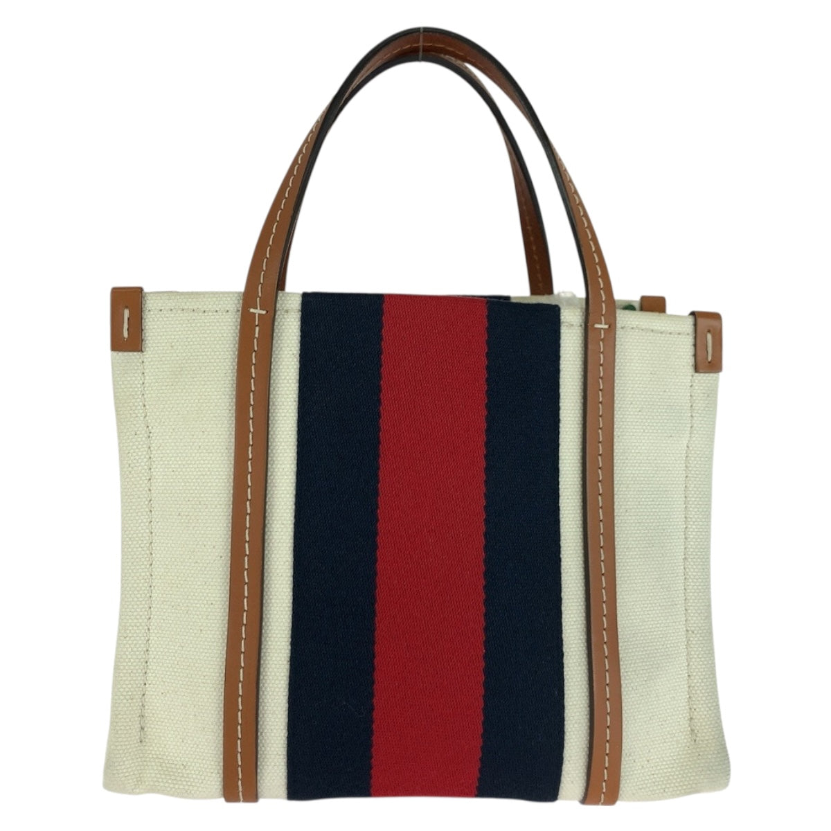 Gucci Interlocking Canvas White Brown Gold Shoulder Bag