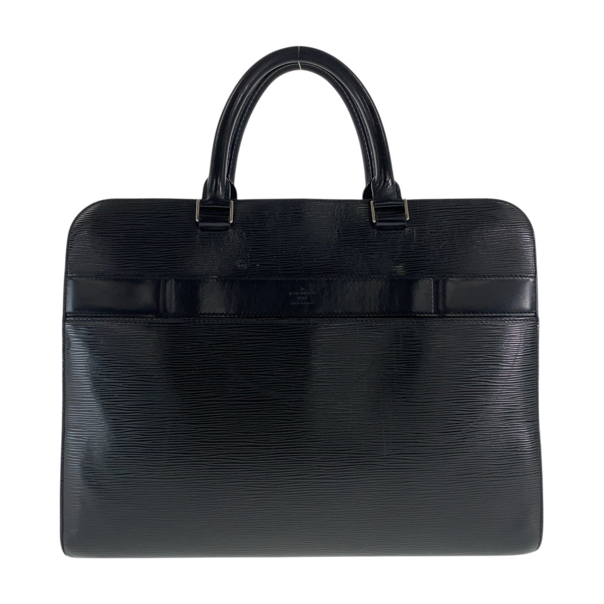 Louis Vuitton Business M54022 Epi Bassano Leather Black Handbag 2
