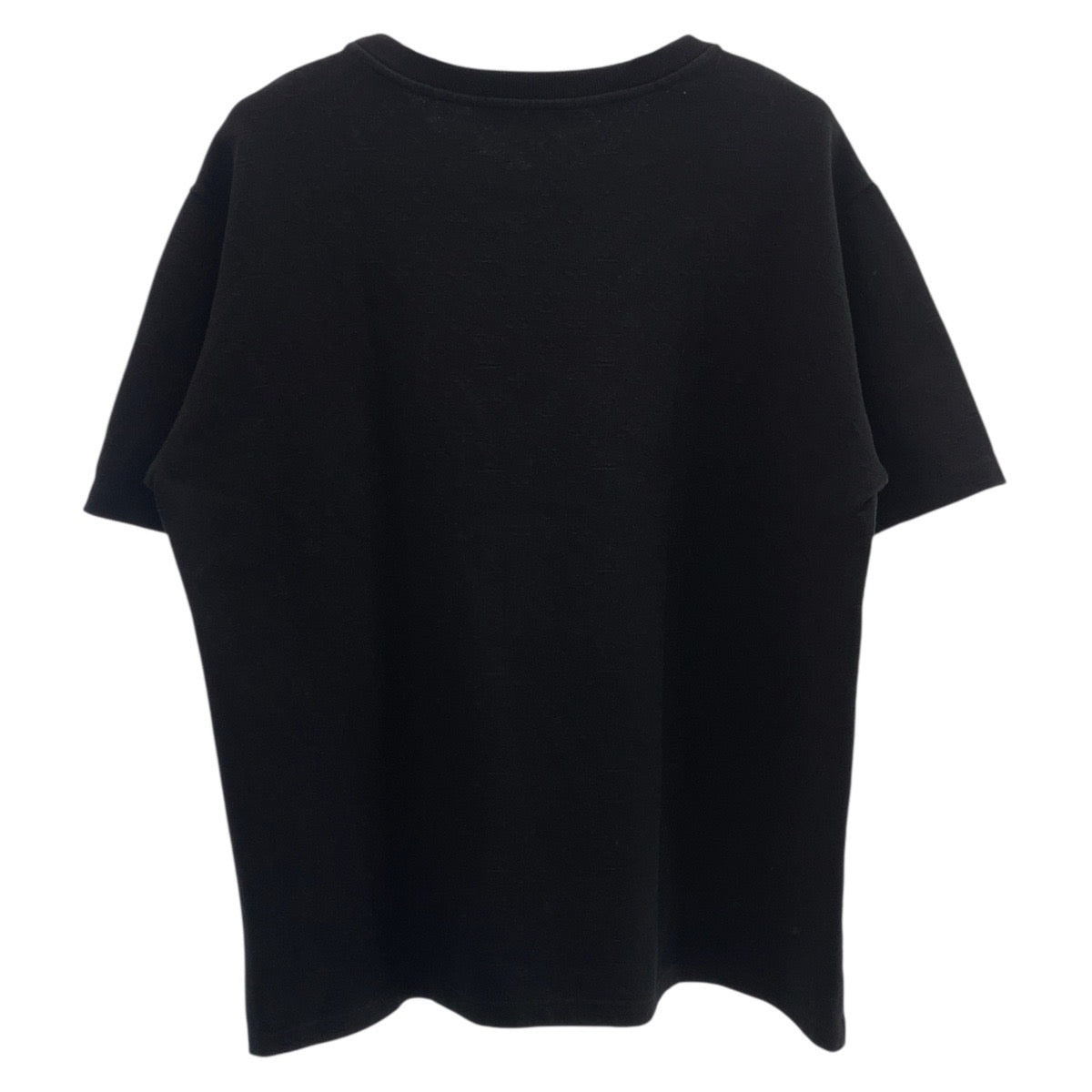 Louis Vuitton Short sleeve T-shirt jacquard XXL Monogram Cotton Black Silver Apparel