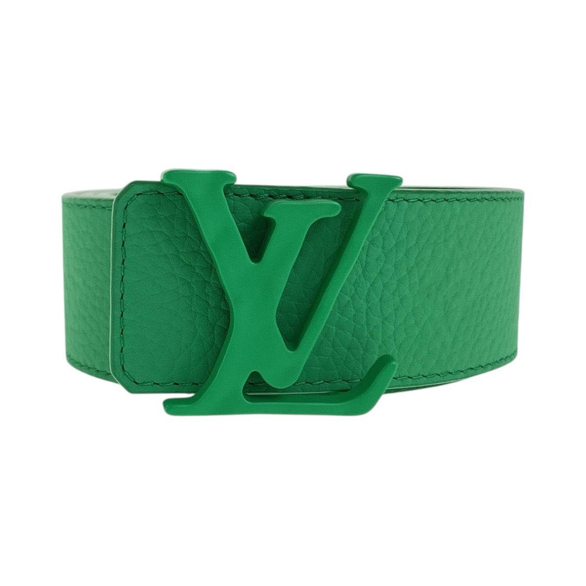 Louis Vuitton M0581 Leather Green Belt
