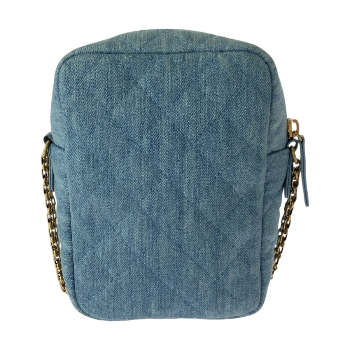 Chanel denim GoldMetal 2.55 quilting Blue Shoulder Bag