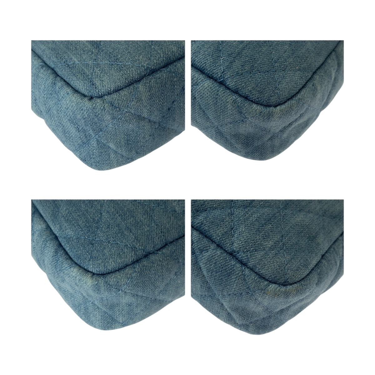 Chanel denim GoldMetal 2.55 quilting Blue Shoulder Bag