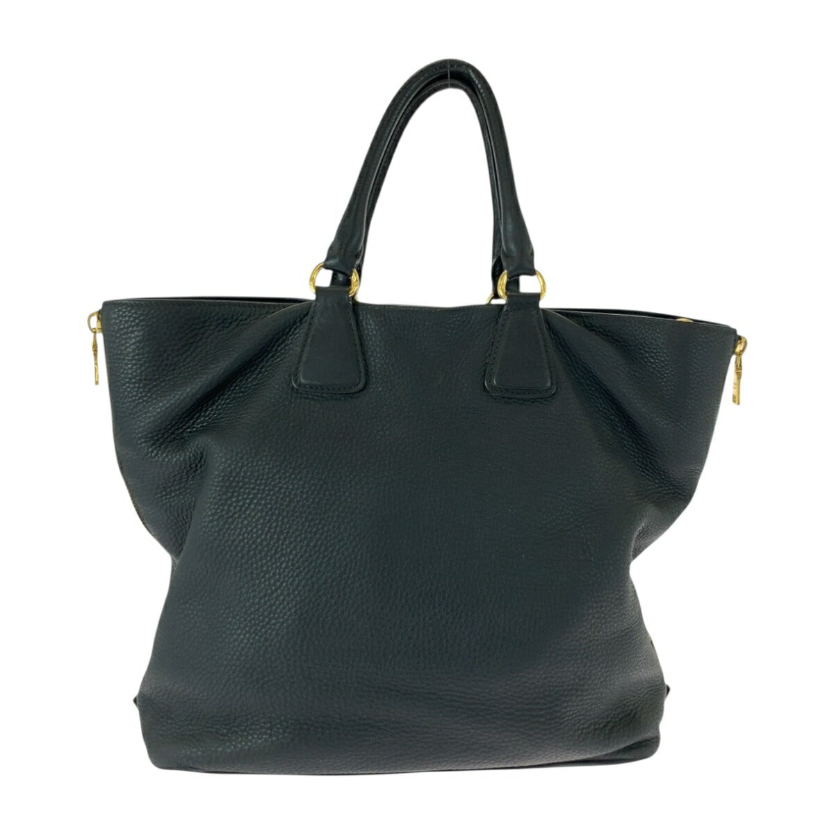 Prada Daino Handbag Leather Vitello Travel Bag Leather Handbag 2