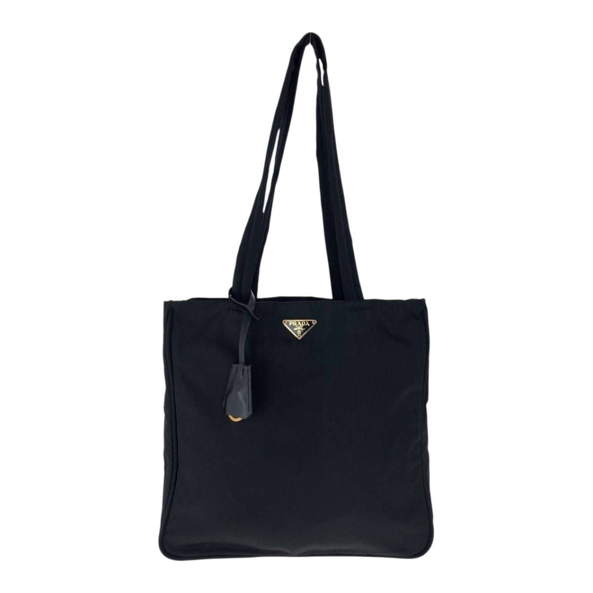 Tote Bag Goldmetal Test Triangle With Logo Nylon Black