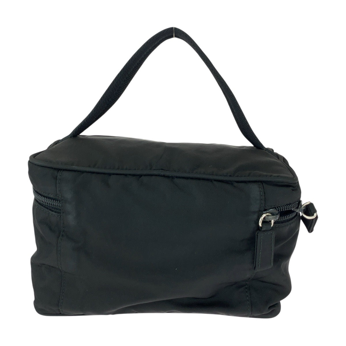 Silvermetal Test Triangle With Logo Nylon Black Travel Bag