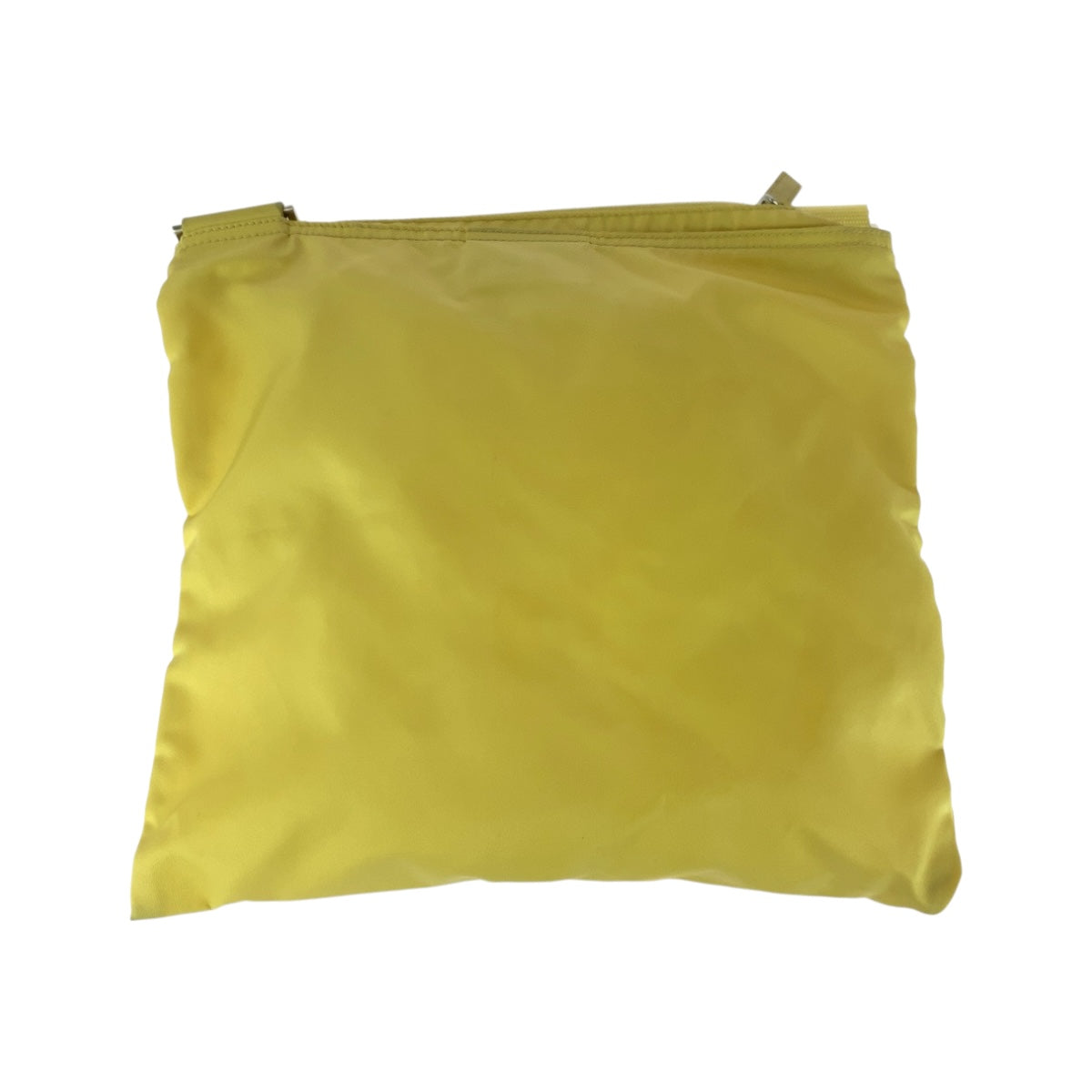Shoulder Bag Yellow Silvermetal Test Triangle With Nylon