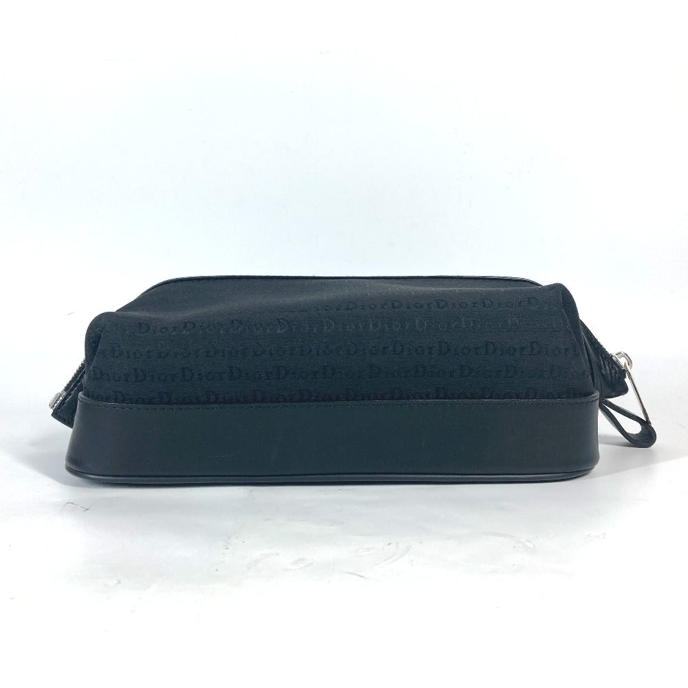 Dior Pouch Logo Unisex(Unisex) Handbag Leather Canvas Travel Bag