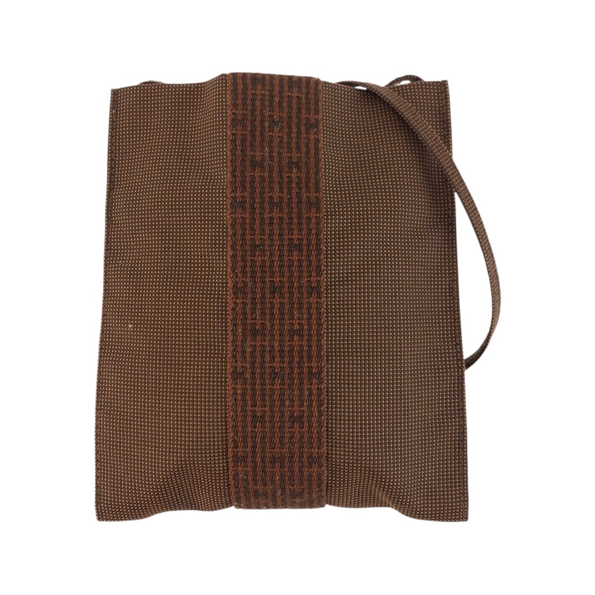 Shoulder Bag Her Line Canvas Brown