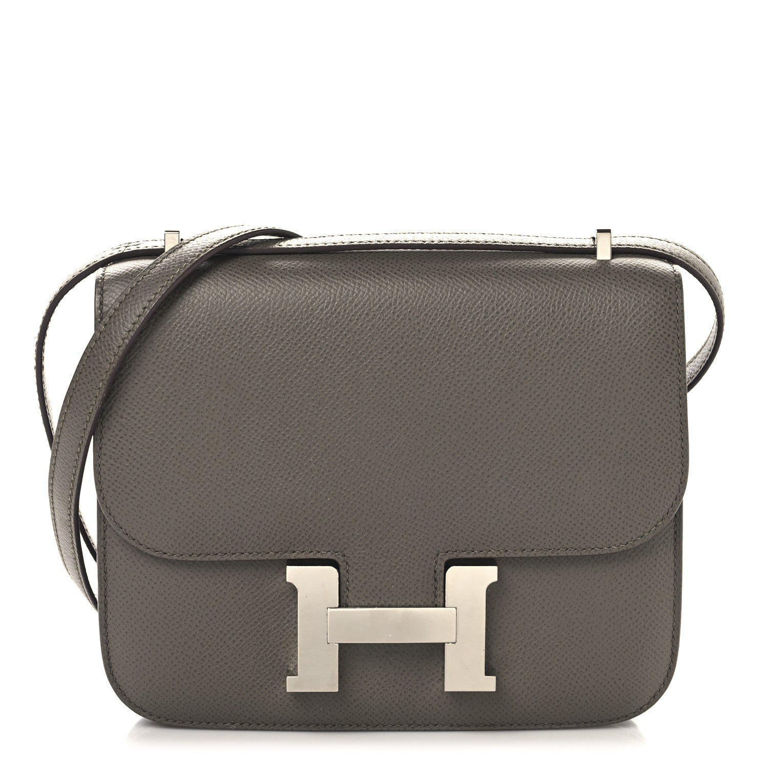 Hermes Epsom Constance Etain Handbag Travel Bag