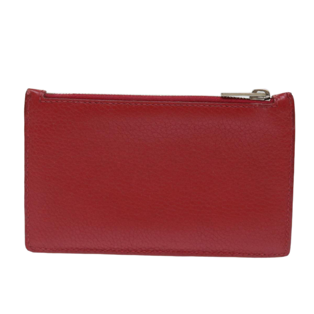 Luxury Coin Purse Handbag Leather Red Travel Bag