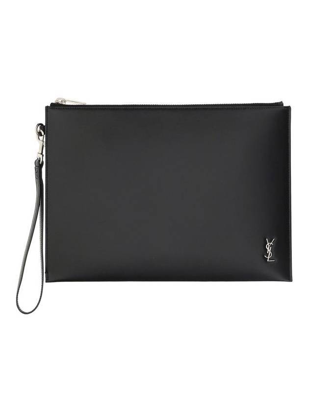YSL Saint Laurent Saint Laurent Trending Tiny Clutch Bag Monogram Black