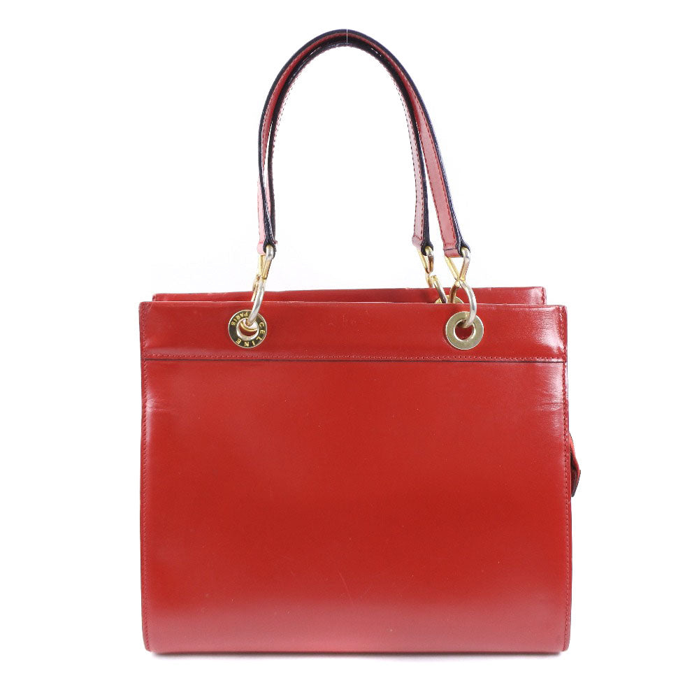 Calfskin Women Red Travel Bag