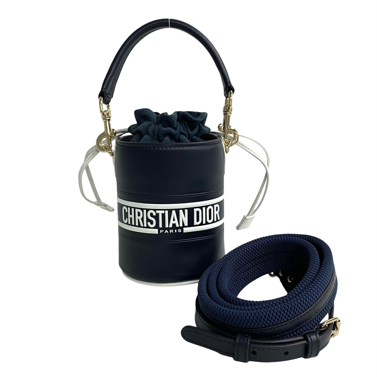 Dior Shoulder Bag , Navy Vibe Women Leather Suede