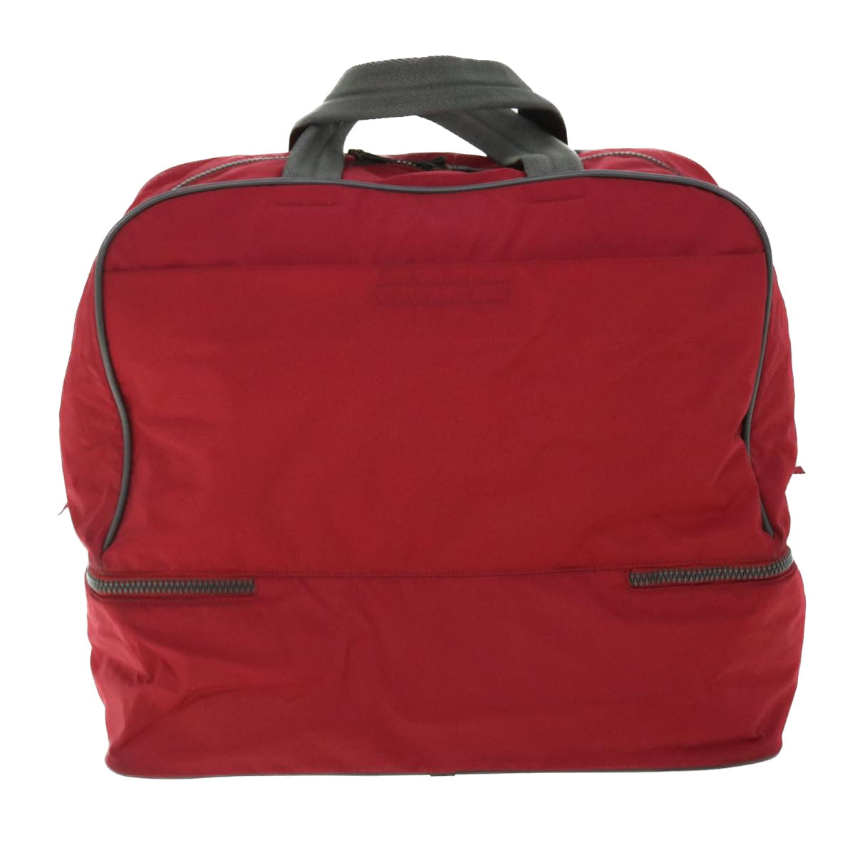 Prada Sports Hand Bag Auth Nylon Red Travel Bag