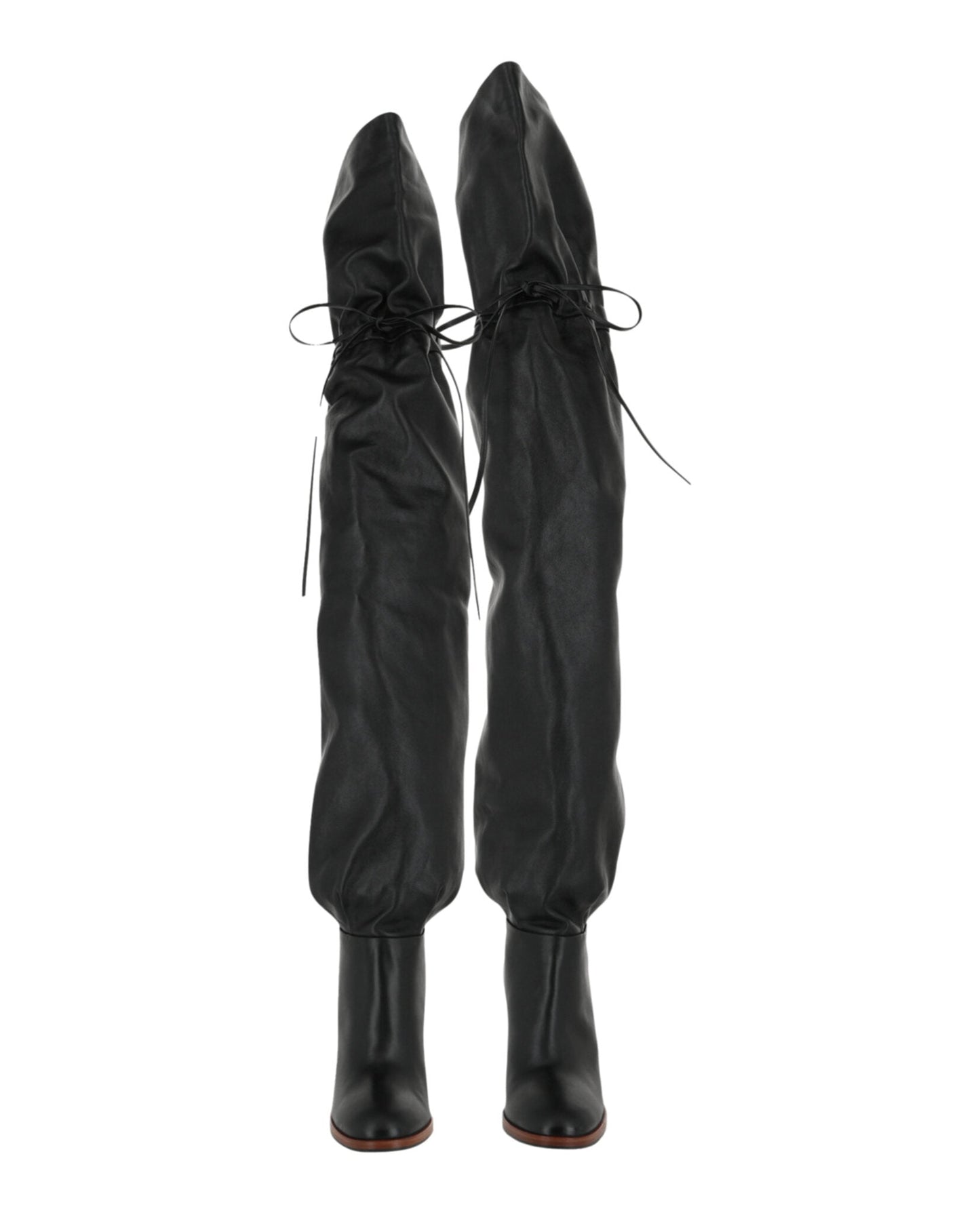 Gucci Womens Deauville Cinched Over-the-Knee Boots