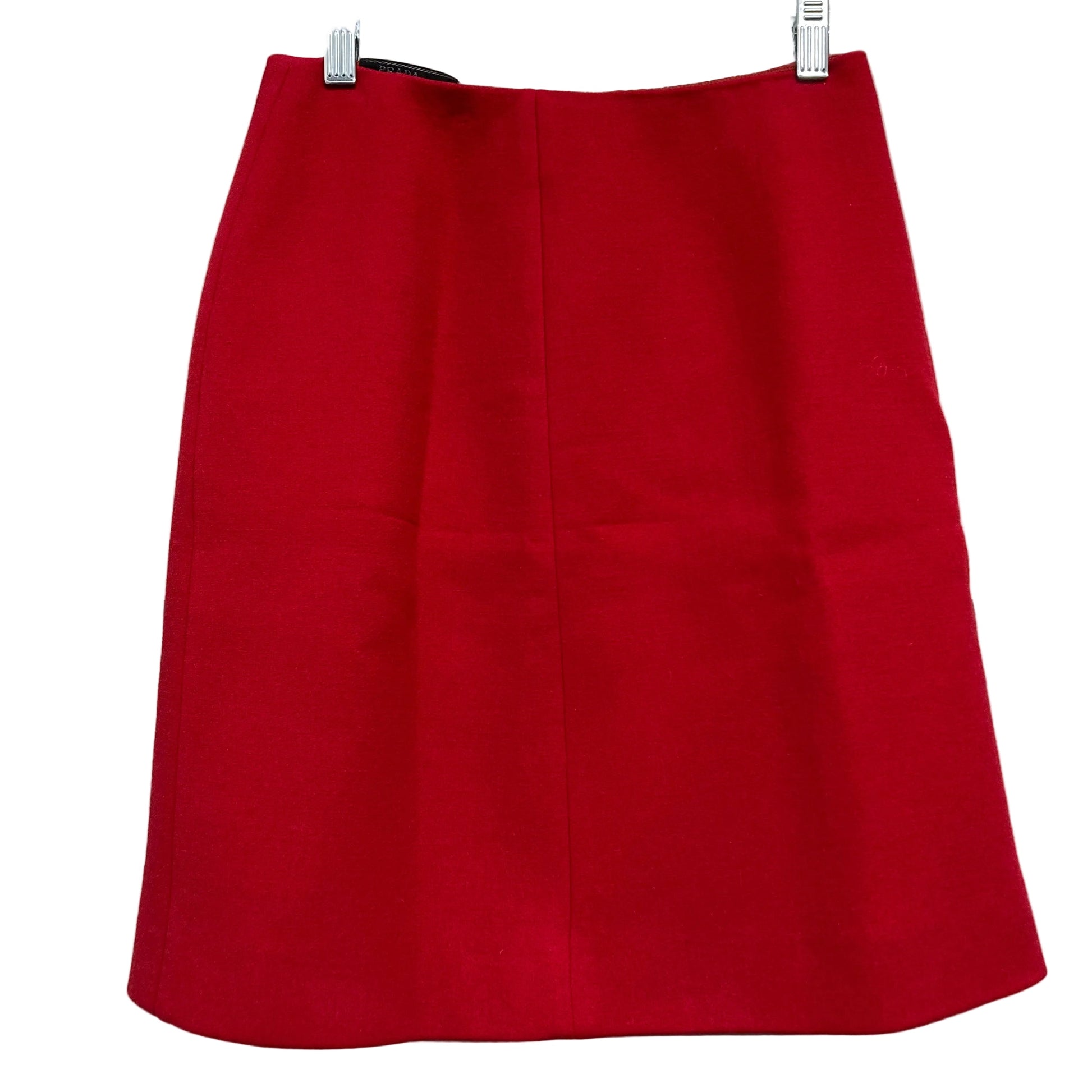 Prada Handbag Skirt Luxury Designer By In Red