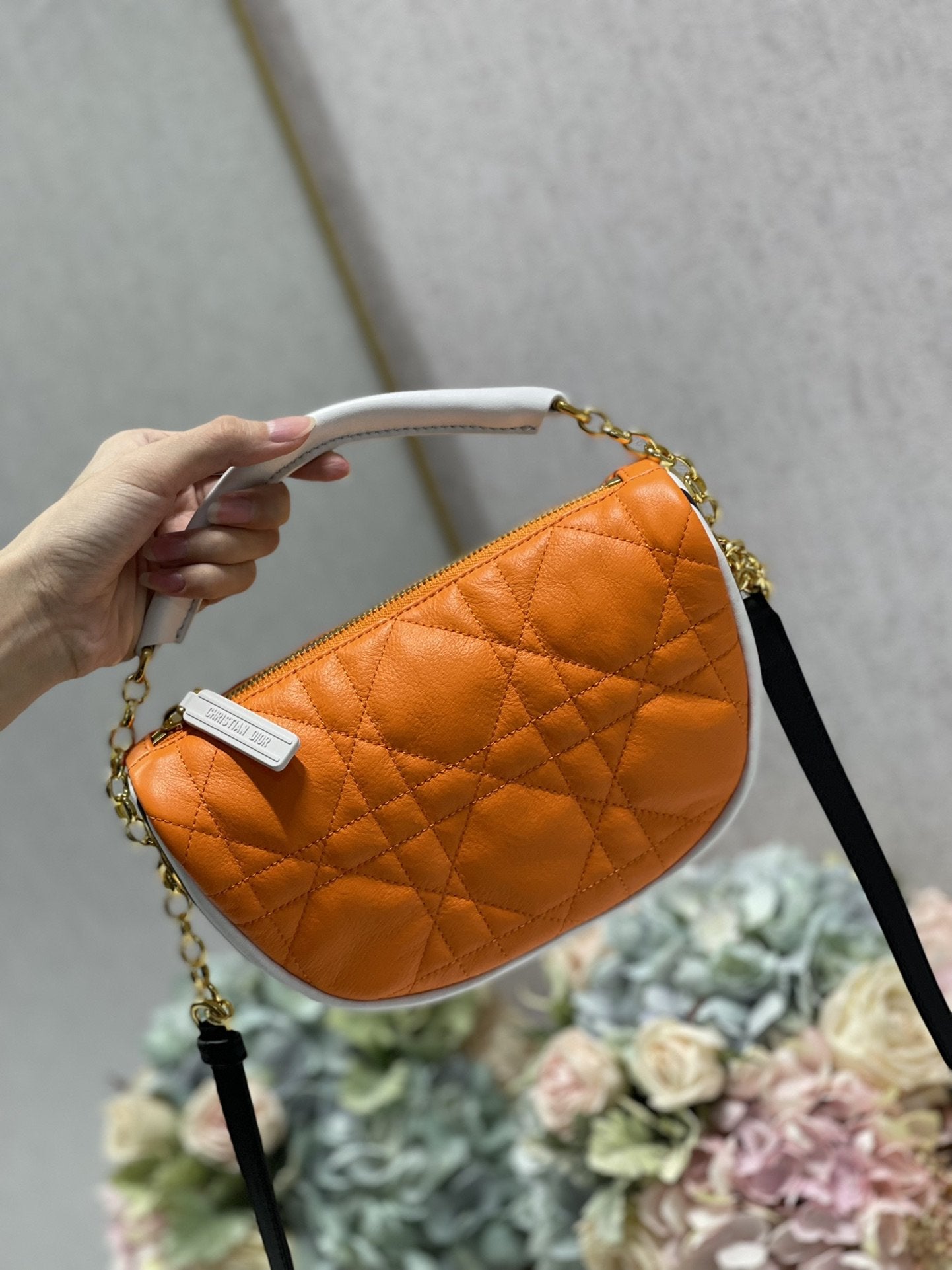Vibe Top Qualityuorestop Qualitynt Macrocannage Orange Small Crossbody Bag