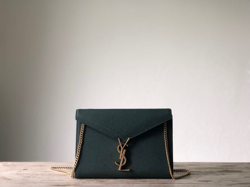 YSL Saint Laurent Cassandra Crossbody Bag Monogram Chain
