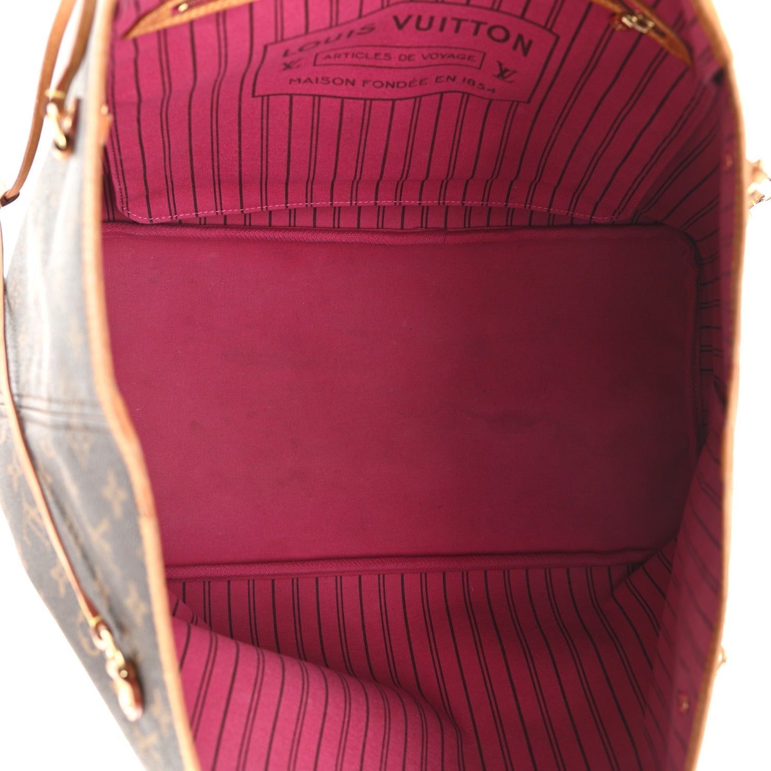 Louis Vuitton GM PIVOINE Monogram Neverfull Tote Bag