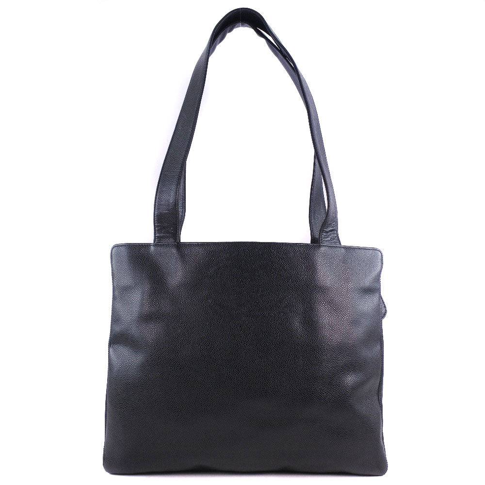 Chanel Caviar skin Black Shoulder Bag