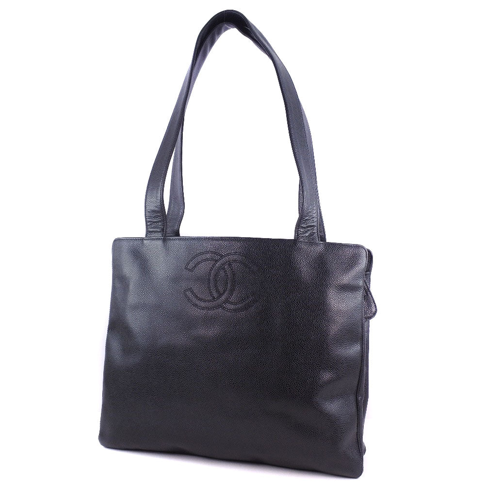 Chanel Caviar skin Black Shoulder Bag