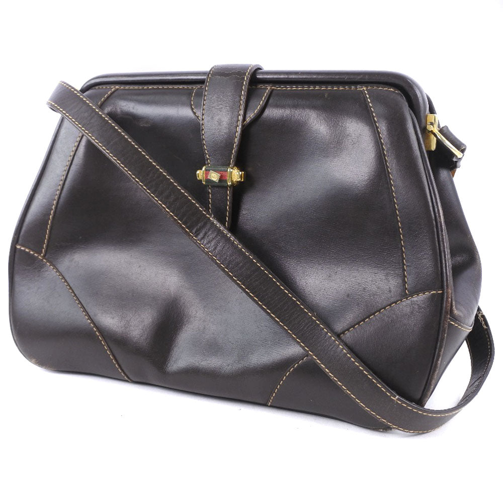 Gucci Shoulder Bag Leather