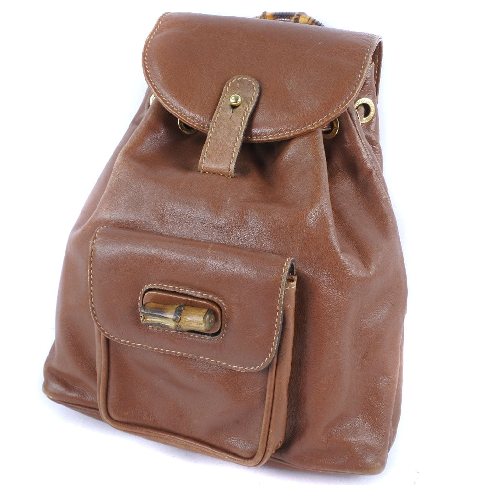 Gucci Bamboo Backpack Backpack 0031705
