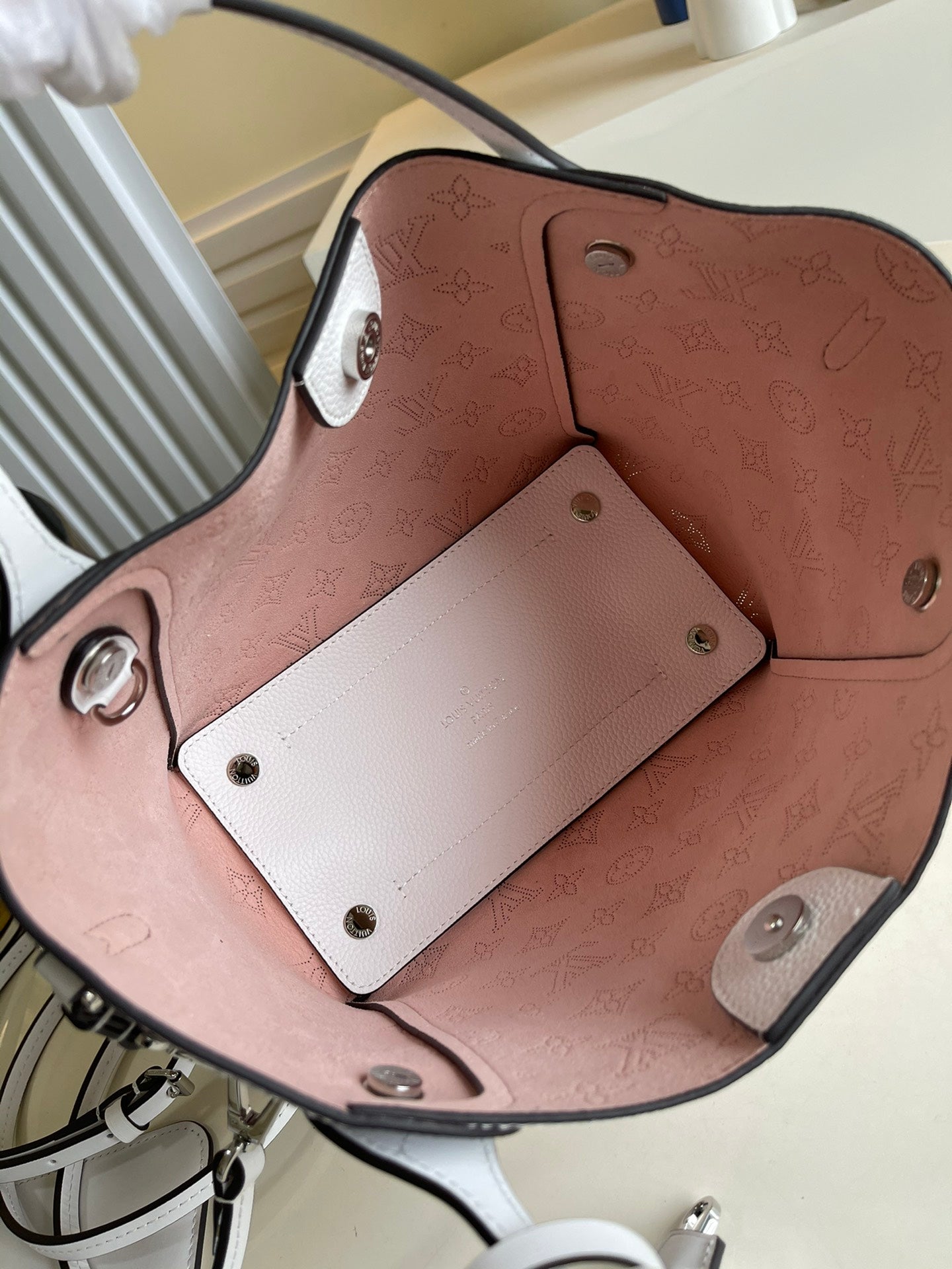 Top Quality Hina Pm Bag Gratop Qualityent Pink Bucket Crossbody Bag
