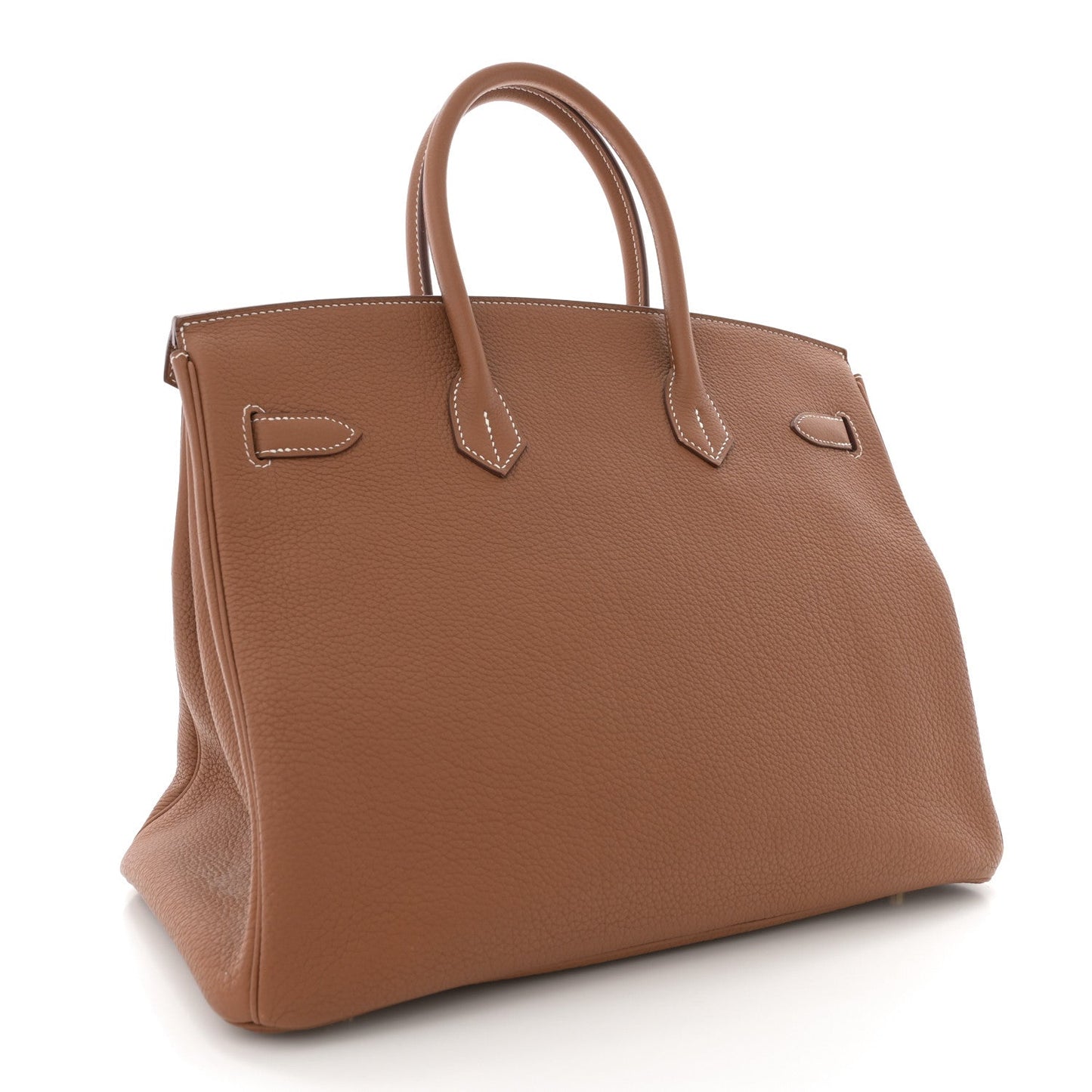 Hermes Togo Birkin Handbag Gold Travel Bag 35 Gold 1762216