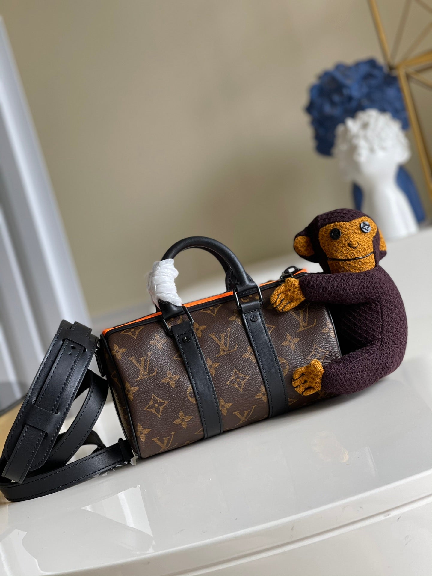 Top Quality Keepall Xs By Virgil Abloh Canvas Monogram Travel Bag