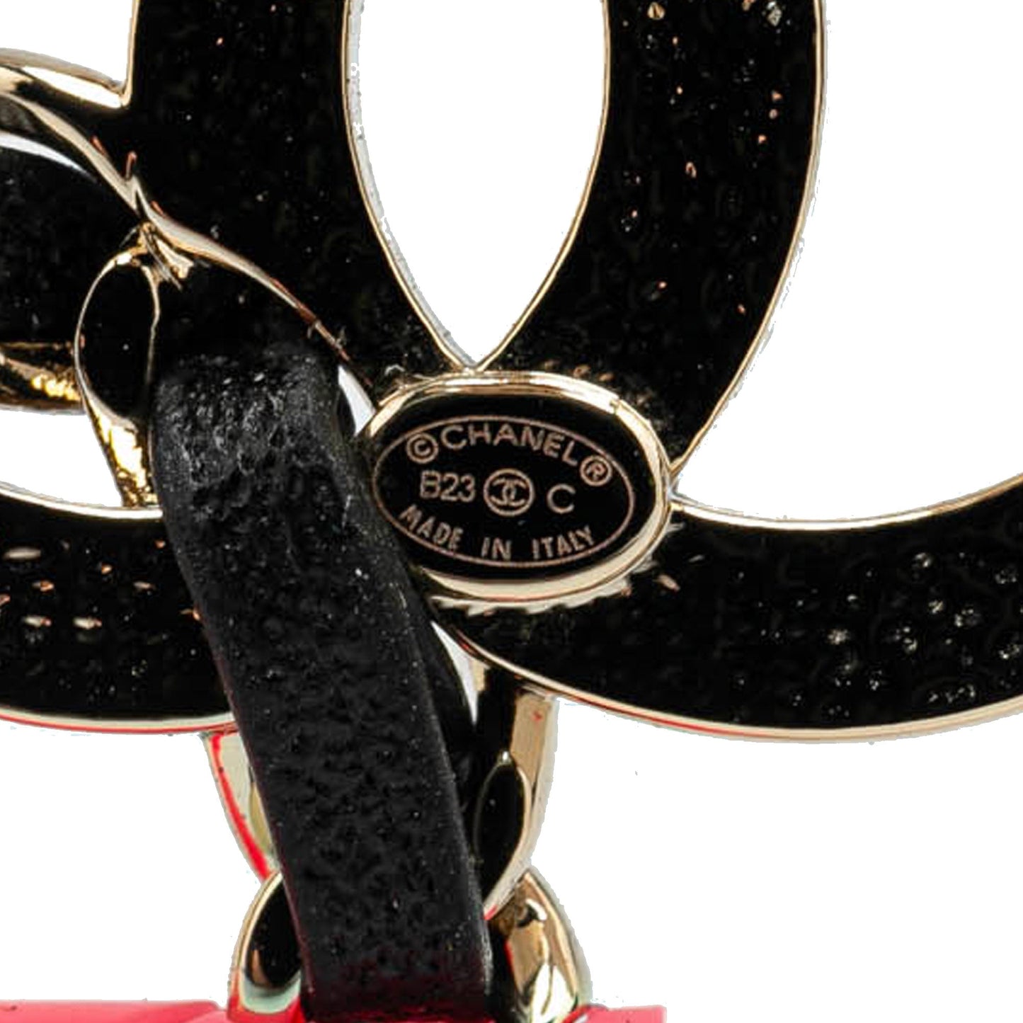 Silver Chanel Silver Plated CC Resin Flap Bag Brooch