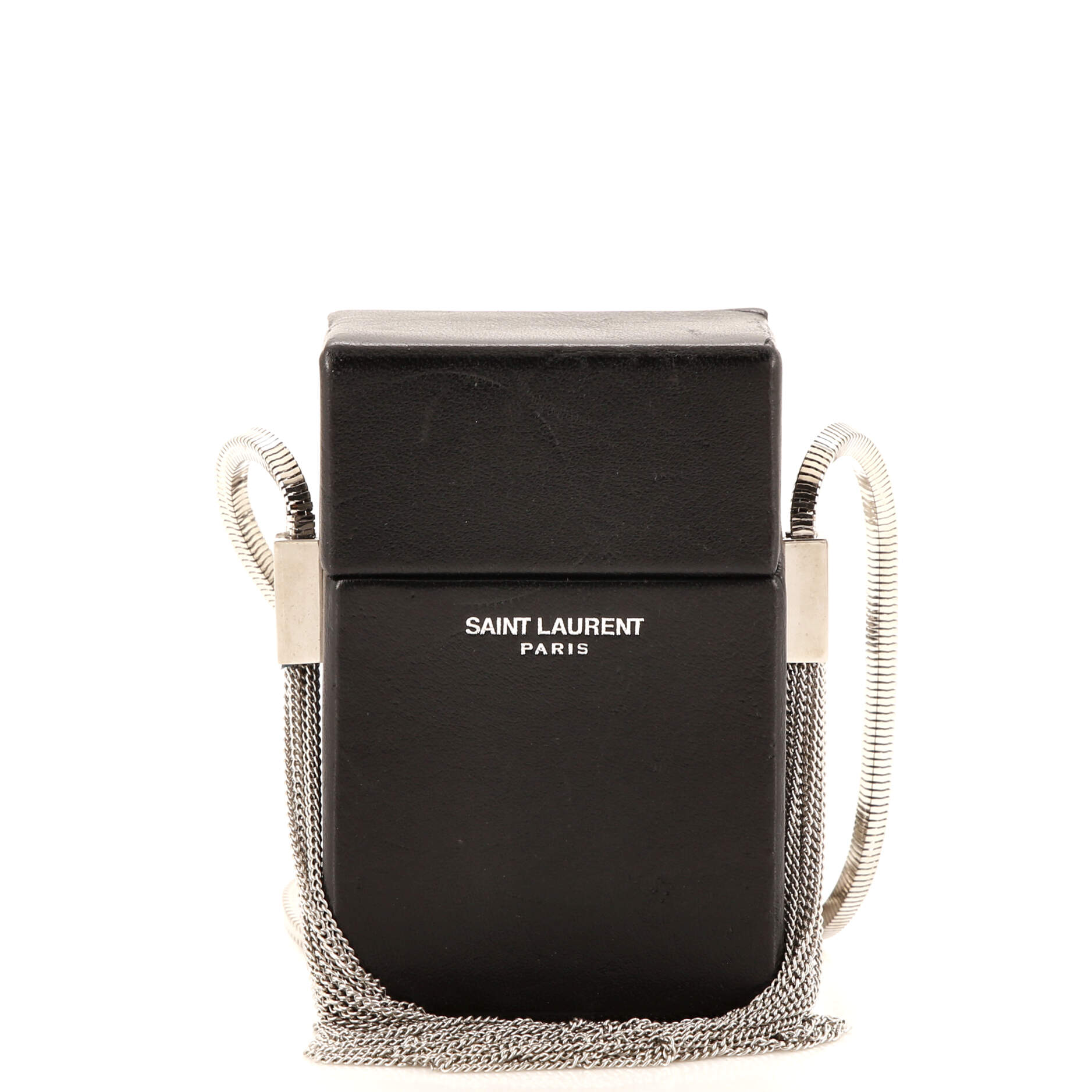 YSL Saint Laurent Saint Laurent Trending Smoking Box Minaudiere Travel Leather Travel Bag