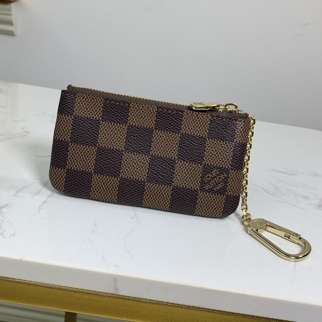 Louis Vuitton Key Pouch Damier ebene Wallet