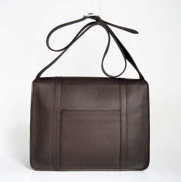 Hermes Luxury Steve Ladies Shoulder Bag Black