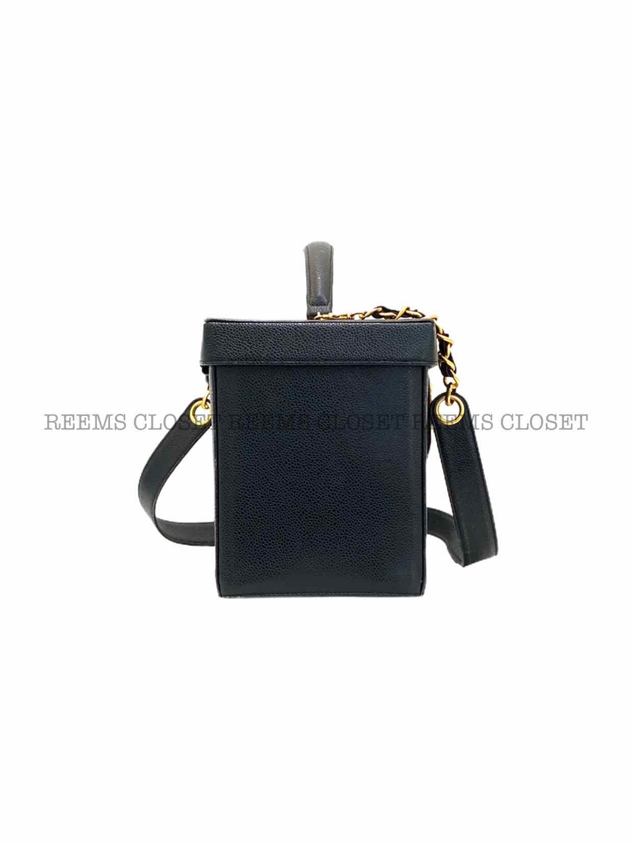 CHANEL   Black Vanity Case